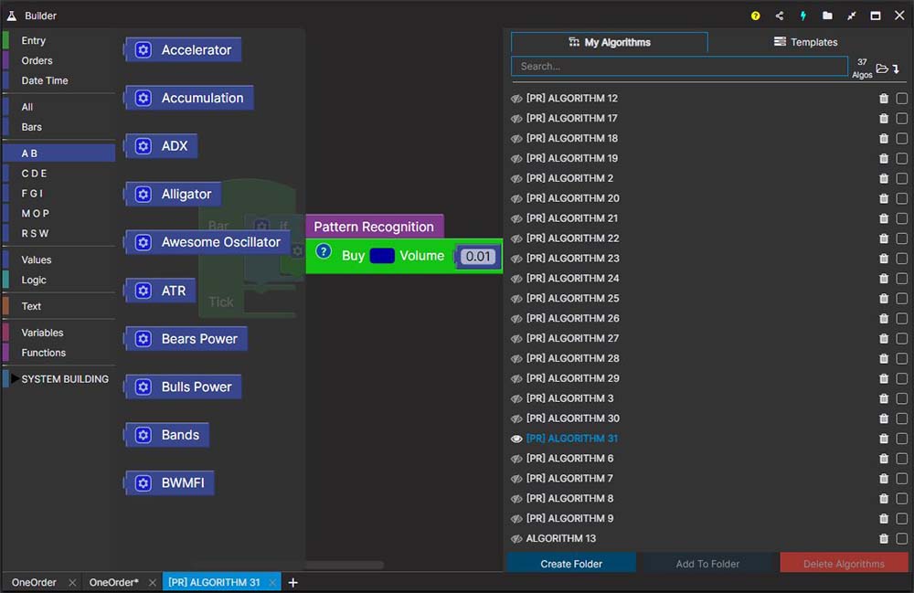 Automated Trading Software - X-Builder